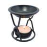Grillbrander 7.5x7cm ijzeren zwarte afwerking
