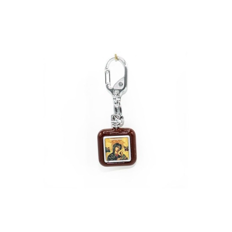 Sleutelhanger van Onze Lieve Vrouw van Perpetual Rescue