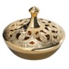 Potbrander 9.5x7cm gepolijst messing
