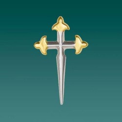 Kruis hanger Saint Jacques Silver S925