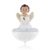 Zegening om Angel Boy H: 12 cm hars te hangen