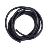 "Koord 2.5mm natuurlijk leer zwart / 1 meter"