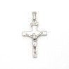 Pendentif crucifix en argent. 24 mm