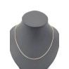 Venetiaanse ketting door vergulde. 50 cm lang op 1,2 mm breed