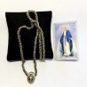 Ketting arg + wonderbaarlijke metalen medaille metaal