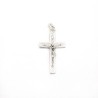 Crucifix-hanger in zilver. 25 * 17 mm
