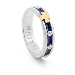 S925 Silver Dozier Ring met e-mail en Rose Gold 18C 750