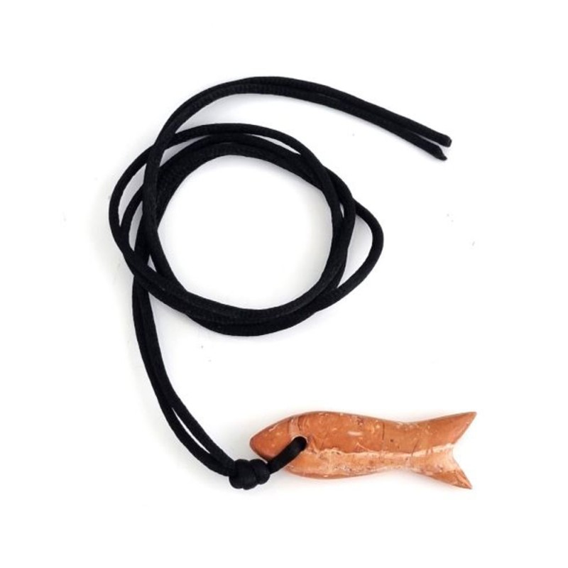 Koord met vis hanger
