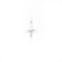 Pendentif crucifix en argent. 30 mm