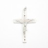 Pendentif crucifix en argent. 35*25 mm