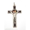 Metalen kruis met Saint Anthony 