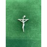 Pendentif Crucifix moderne 30x22mm Argent S925