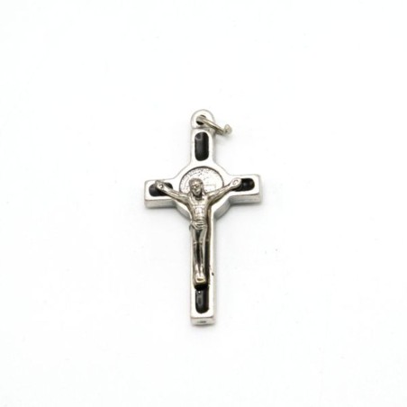 Kruishanger van Saint Benoit Metal en Email