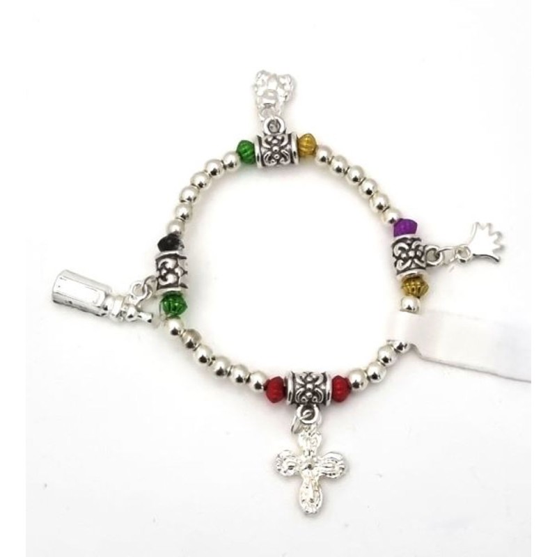 Armband met parelparels 6 mm