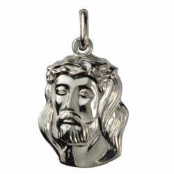 Médaille argent S925 Tête du Christ 