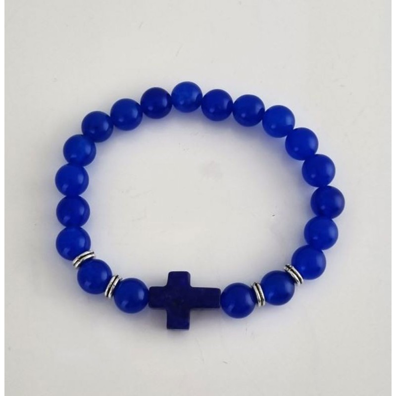 Steen agaat kant stenen armband