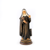 Statue de Sainte Rita en bois. 22 cm