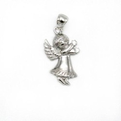Angel-hanger in zilver. 18 mm
