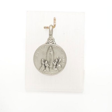 Onze Lieve Vrouw van Fatima Medal in Silver. 14 mm