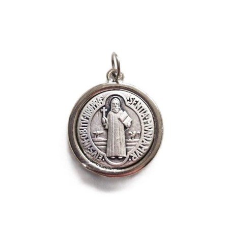 Metalen medaille St Benoit