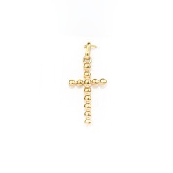 Pendentif croix en or 18 carats. 22 mm