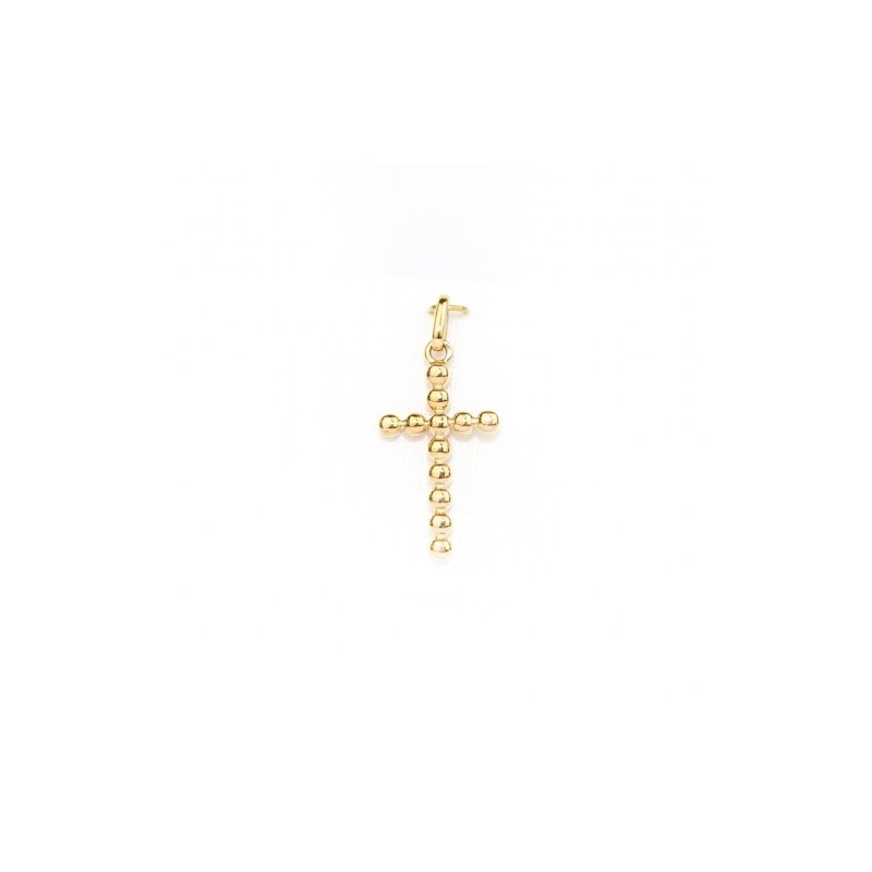 Pendentif croix en or 18 carats. 22 mm