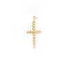 Pendentif croix en or 18 carats. 22 mm