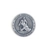 Metal Token St Christophe met Duitse tekst Komm Gut Heim