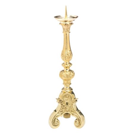 Chandelier d'Autel en laiton H: 55cm