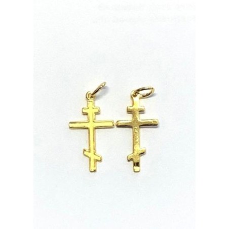 Croix Orthodoxe Pl.Or 25mm