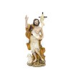 Standbeeld van Saint Jean Baptiste in hars. 22,5 cm