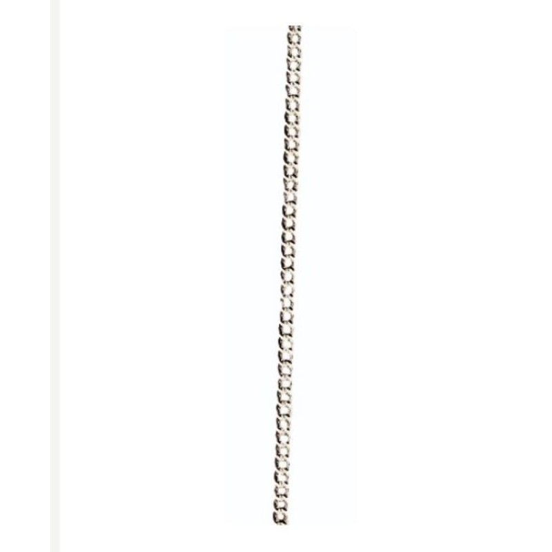 Gourmette Chain Silver S925 40cm
