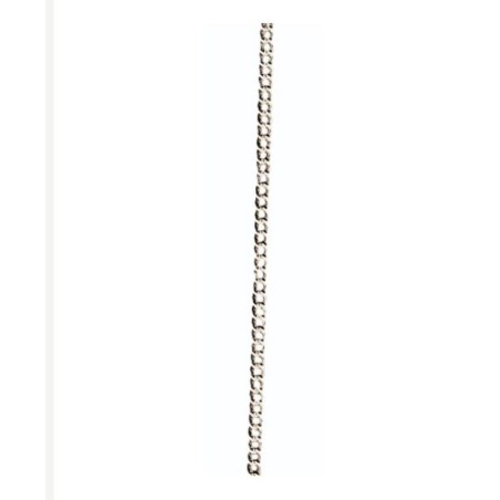 Gourmette Chain Silver S925 40cm