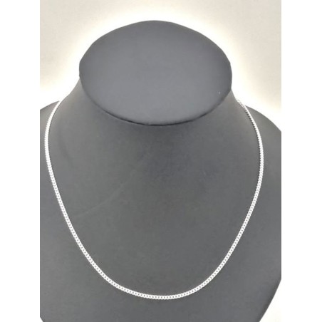 Chaîne panzer en argent. 40 cm