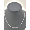 Chaîne panzer en argent. 40 cm