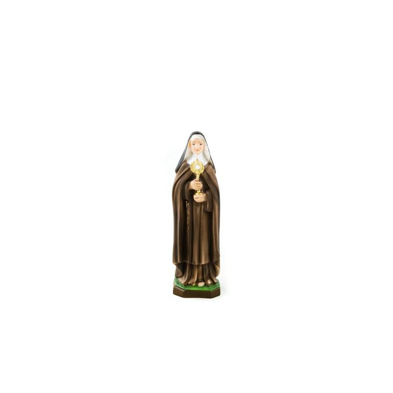 Standbeeld van Sint Claire-hars. 20 cm