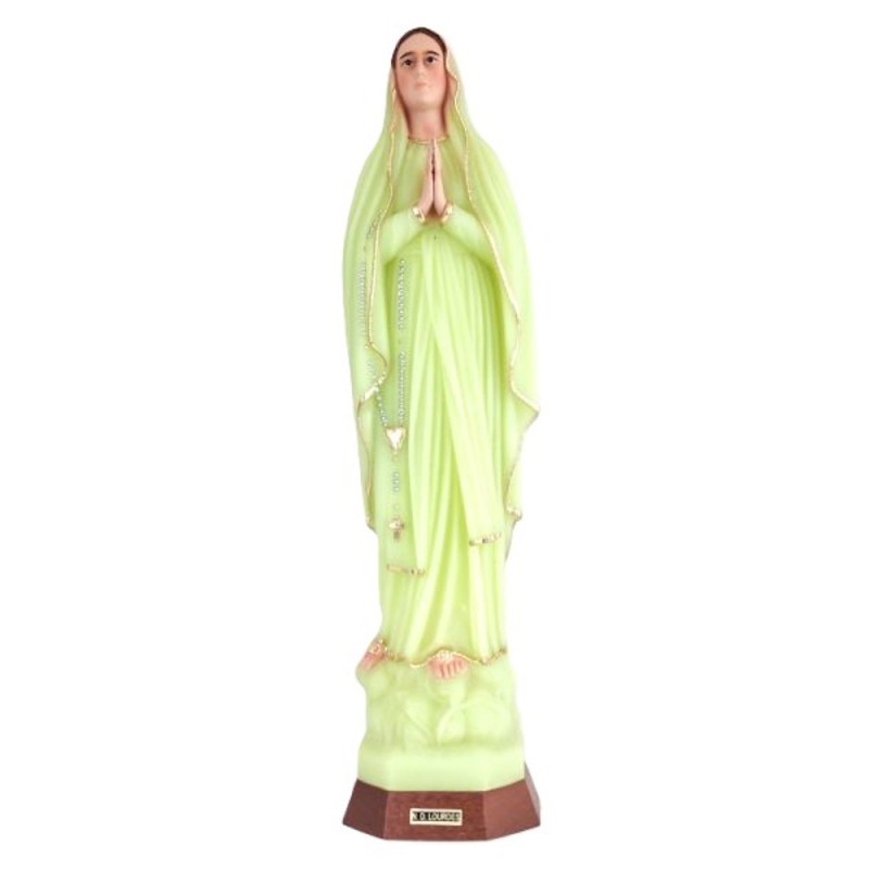 Statue N.D. Lourdes 46cm lumineuse O.P.
