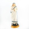 Standbeeld van Moeder Teresa van Calcutta in hars. 29,5 cm