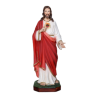 Standbeeld van Jezus Heilig Hart in hars. 110 cm