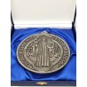 Medaille Saint Benoit 15 cm Brons