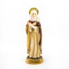 Standbeeld van Saint Catherine in hars. 20 cm