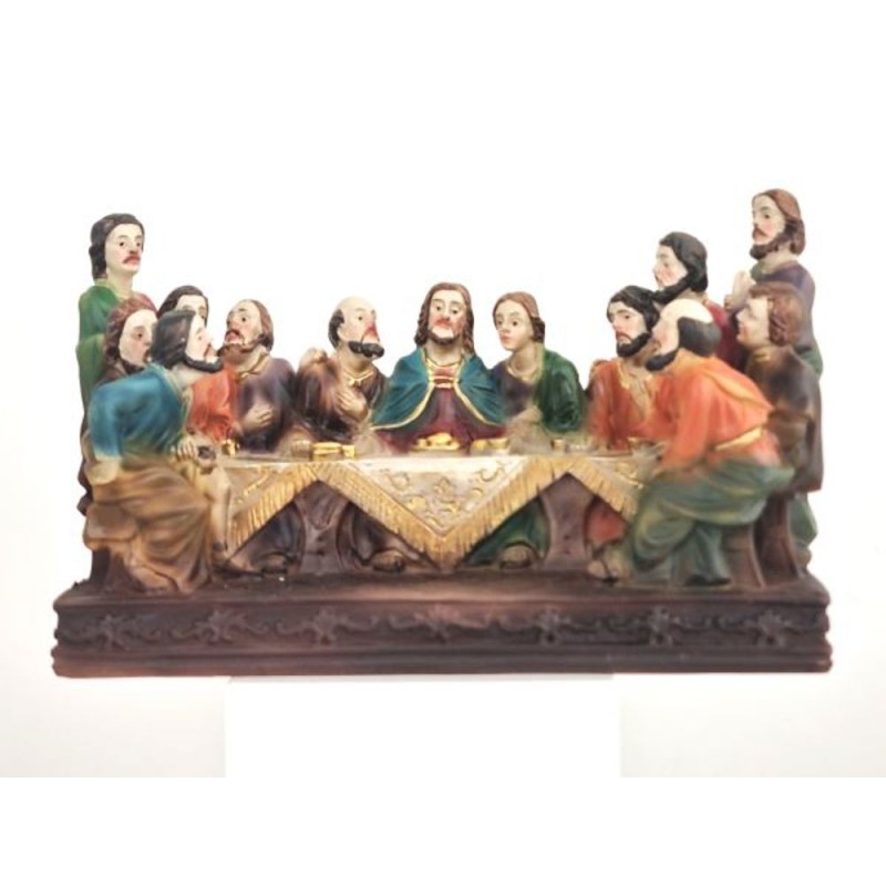 Dernière Cène 15cm résine