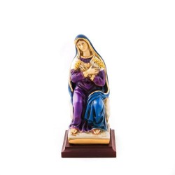 Standbeeld van Onze-Lieve-Vrouw van 7 Hars Pains. 22 cm
