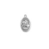 Ovale metalen medaille Saint Georges 