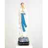 Statue Vierge décorée 20cm résine