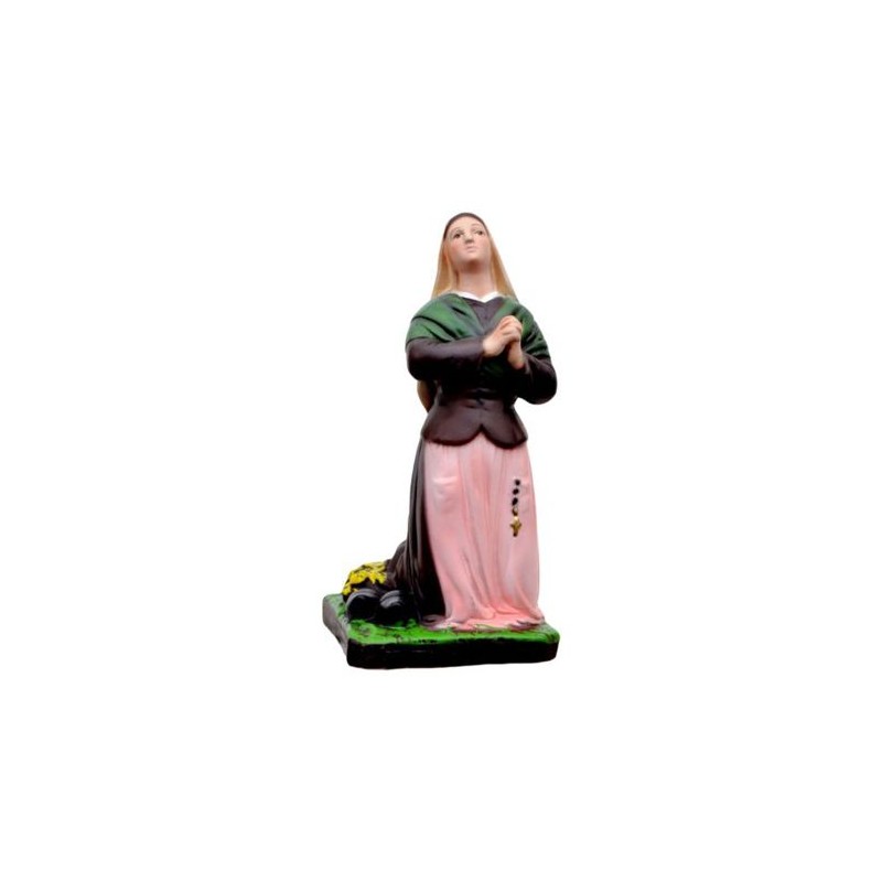 Statue Ste Bernadette 23cm résine