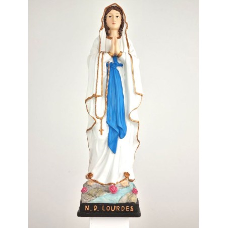 Standbeeld uiterlijk van Lourdes 40cm hars