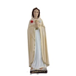 Standbeeld van Rosa Mystica in hars. 47 cm