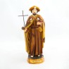 Statue de Saint Jacques en résine. 20 cm