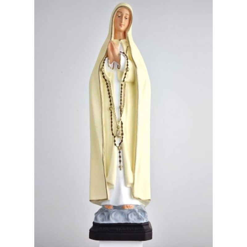 Fatima-standbeeld 40 cm harskleur